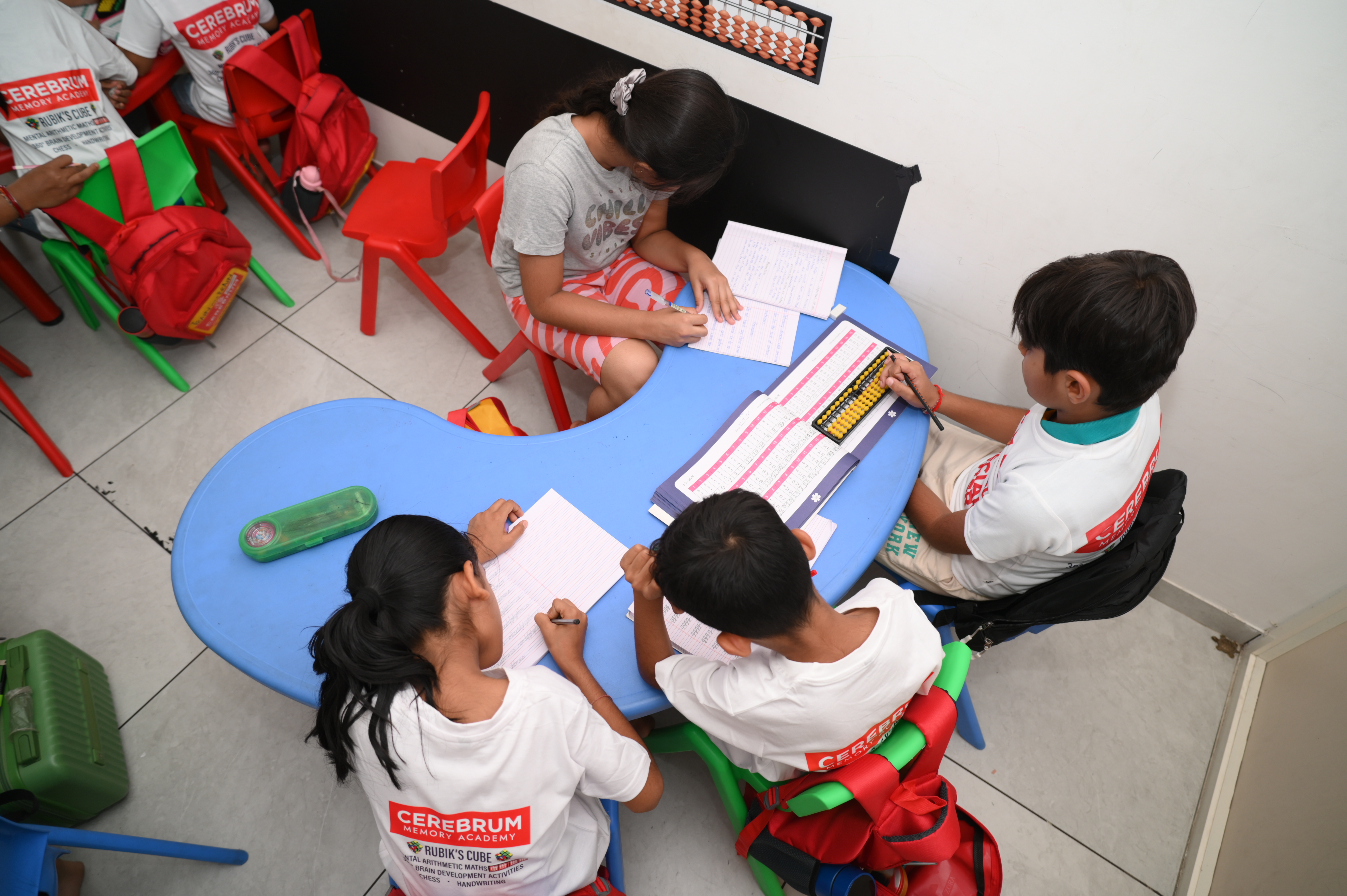 Students learning at Cerebrum Academy
